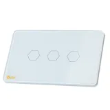 Công Tắc Cảm Ứng Datic 3 Nút Màu Trắng