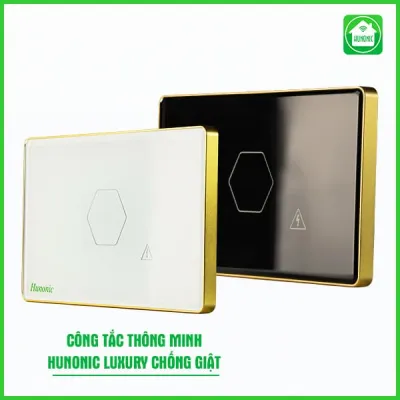 Công Tắc Chống Giật Bình Nóng Lạnh Thông Minh Luxury