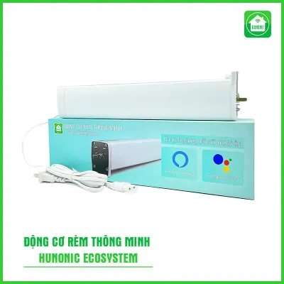 Động cơ rèm wifi thông minh Hunonic Ecosystem điều khiển từ xa