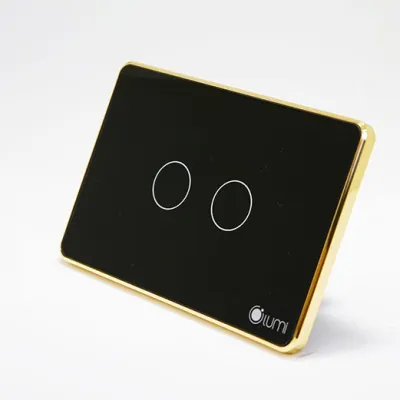 Công tắc cảm ứng 2 nút  Lumi  LM-S2 công nghệ không dây Zigbee