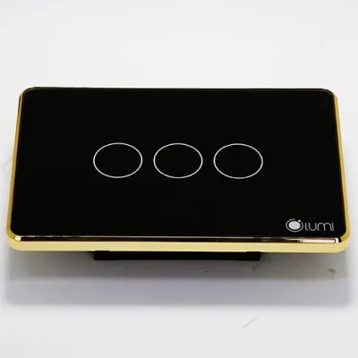 Công tắc cảm ứng 3 nút  Lumi LM-S3 công nghệ không dây Zigbee
