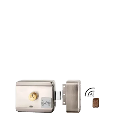 Khóa cổng bằng điện PHGlock EL02W  Sử dụng 2000 thẻ RFID