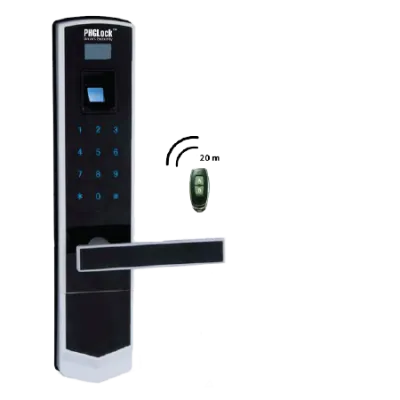 Khóa cửa vân tay PHGLock FP3308W 199 vân tay, 8 mật mã