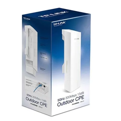 CPE510 ngoài trời 13dBi tốc độ 300Mbps tần số 5GHz