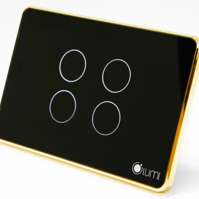 Công tắc cảm ứng 4 nút  Lumi  LM-S4  công nghệ không dây Zigbee