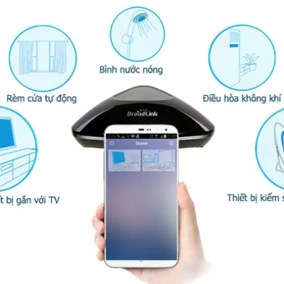 Trung tâm điều khiển nhà thông minh Broadlink RM-Pro