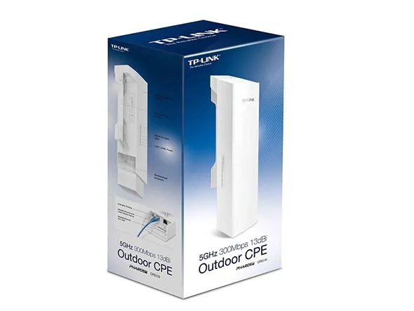 CPE510 ngoài trời 13dBi tốc độ 300Mbps tần số 5GHz