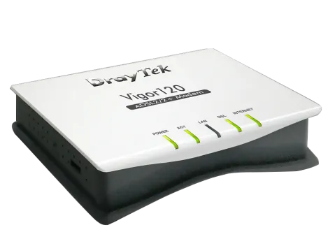 Router Draytek Vigor 120 User-configurable IP Packet Filtering