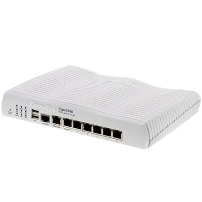 Router Draytek Vigor 2860 NAT throughput WAN2 upto 300Mbps