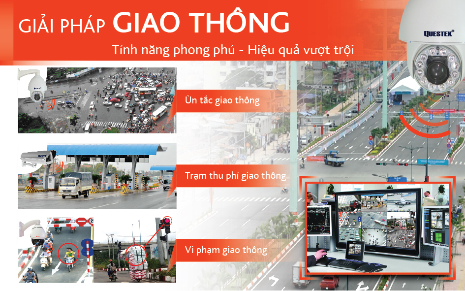 Giải pháp lắp đặt camera quan sát giao thông