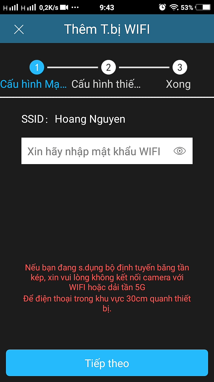 NHẬP MẬT KHẨU WIFI