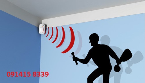Hồng ngoại phát hiện chuyển động của trộm để báo tin hiệu 