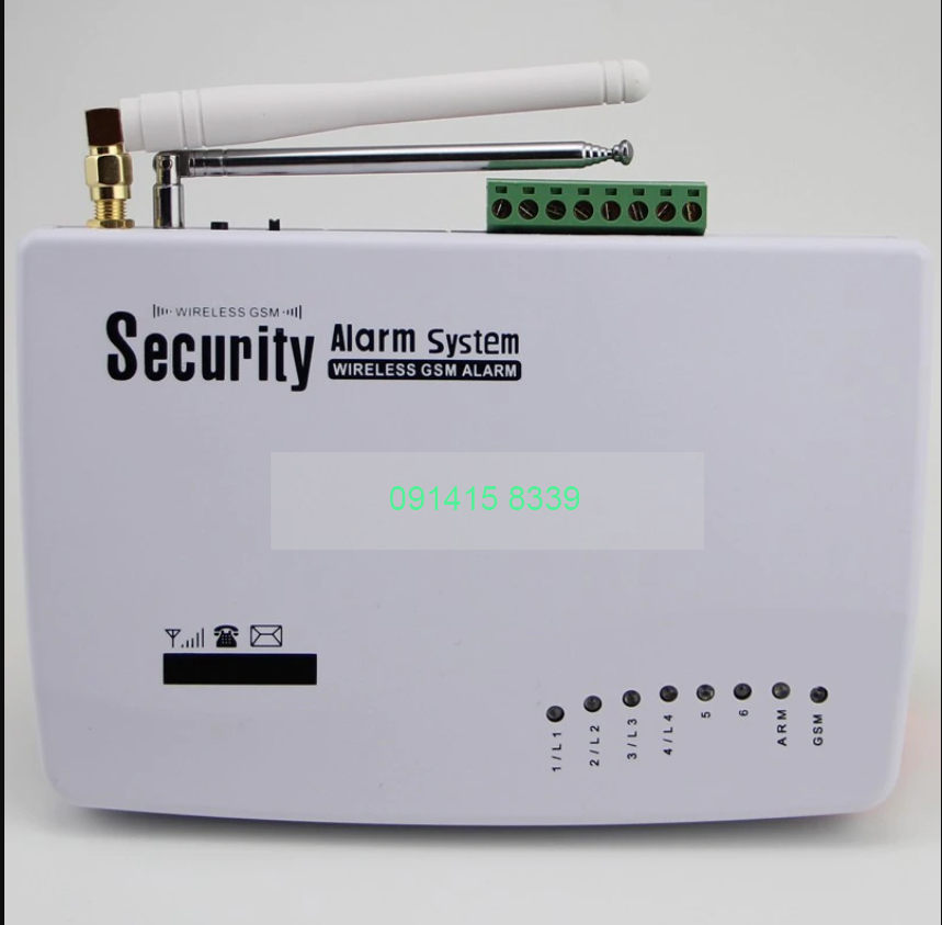 Bộ điều khiển trung tâm của thiết bị báo trộm không dây qua điện thoại