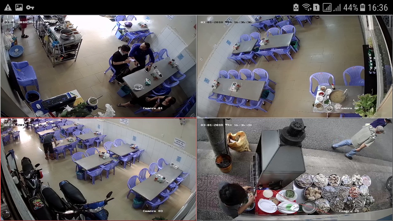 Lắp camera quan sát giá rẻ nhưng hình ảnh rất tuyệt vời với dòng KX KBVISION