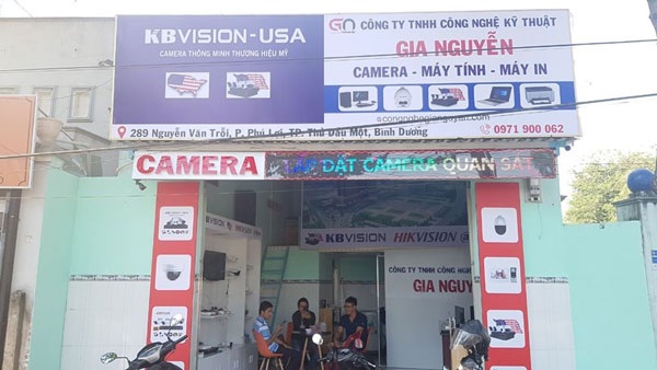 Gia Nguyễn được đánh giá là công ty lắp đặt camera tại Bình Dương chất lượng