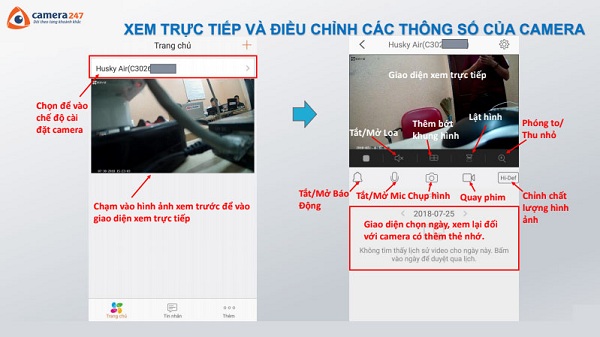 Hướng dẫn sử dụng ứng dụng EZVIZ dễ dàng hiệu quả