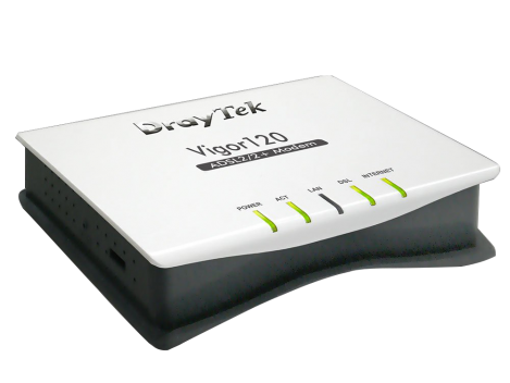 Router Draytek Vigor 120 User-configurable IP Packet Filtering