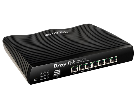 Router DrayTek Vigor2925 Chạy đồng thời nhiều đường truyền Internet