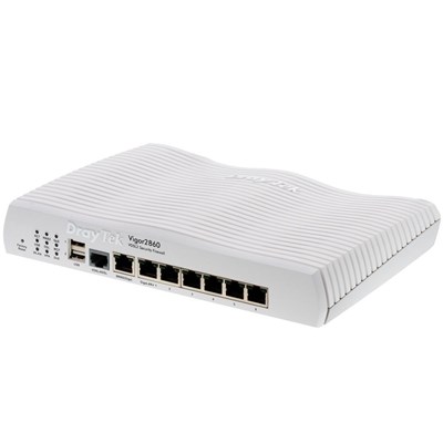 Router Draytek Vigor 2860 NAT throughput WAN2 upto 300Mbps