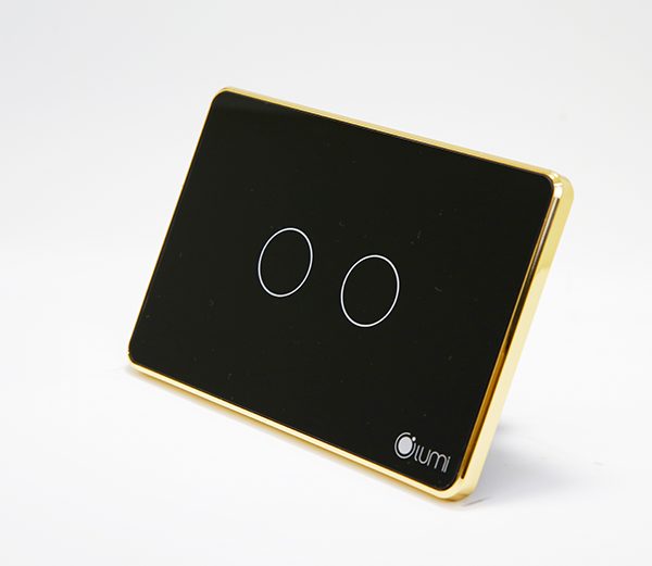 Công tắc cảm ứng 2 nút  Lumi  LM-S2 công nghệ không dây Zigbee