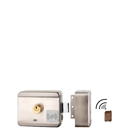 Khóa cổng bằng điện PHGlock EL02W  Sử dụng 2000 thẻ RFID