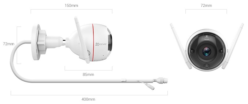 Camera WIFI Ezviz CS-CV310 C3W 1080P Full Color 2