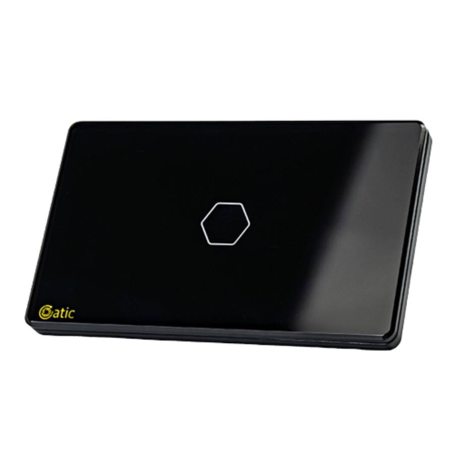 Công Tắc Cảm Ứng Datic 1 Nút Màu Đen