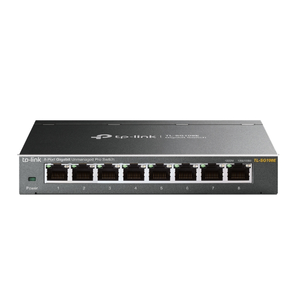 Pro Switch TL-SG108E TP-Link  8-Port Gigabit Unmanaged