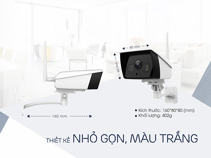 Camera ngoài trời EBO2 (3MP) 3