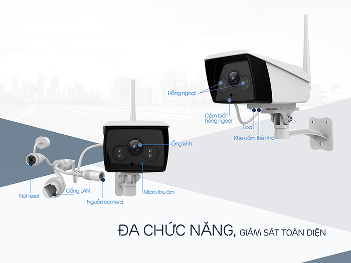 Camera Wifi Ebitcam EBO2 2MP 20M 3