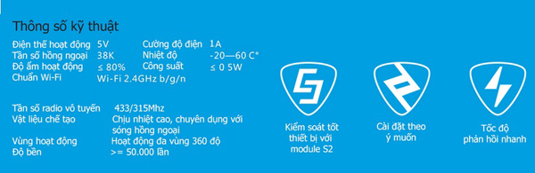 Trung tâm điều khiển nhà thông minh Broadlink RM-Pro 10