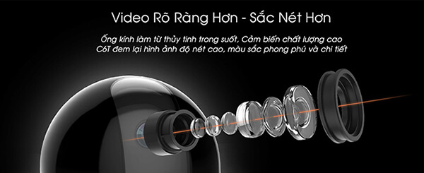 Camera IP Wifi EZVIZ CS-CV248 (C6T) sắc nét