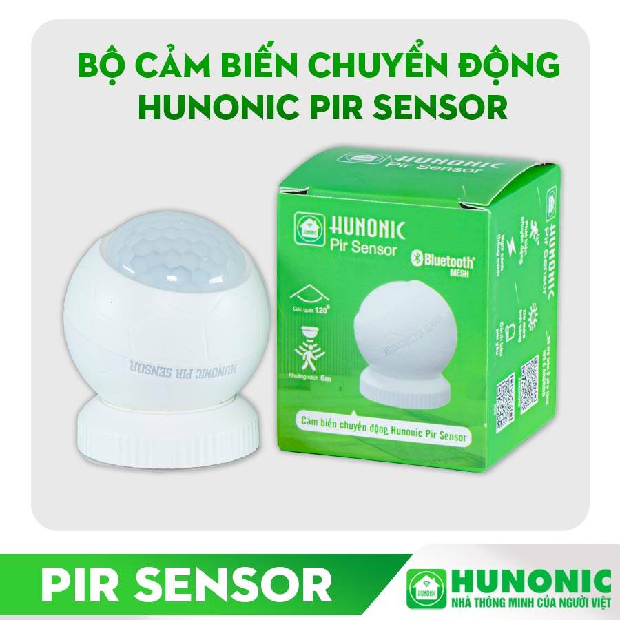 Một số thông tin về Cảm Biến Chuyển Động Hunonic Pir Sensor Hình Cầu