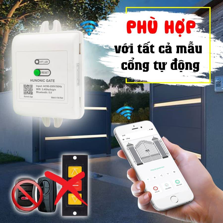 Những tính năng Bộ điều khiển cổng tự động HUNONIC GATE