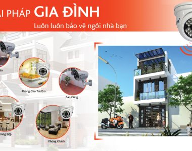 Giải pháp lắp đặt camera cho gia đình